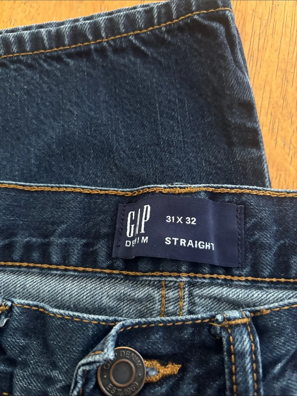 Men’s Gap Straight Jeans 31x32